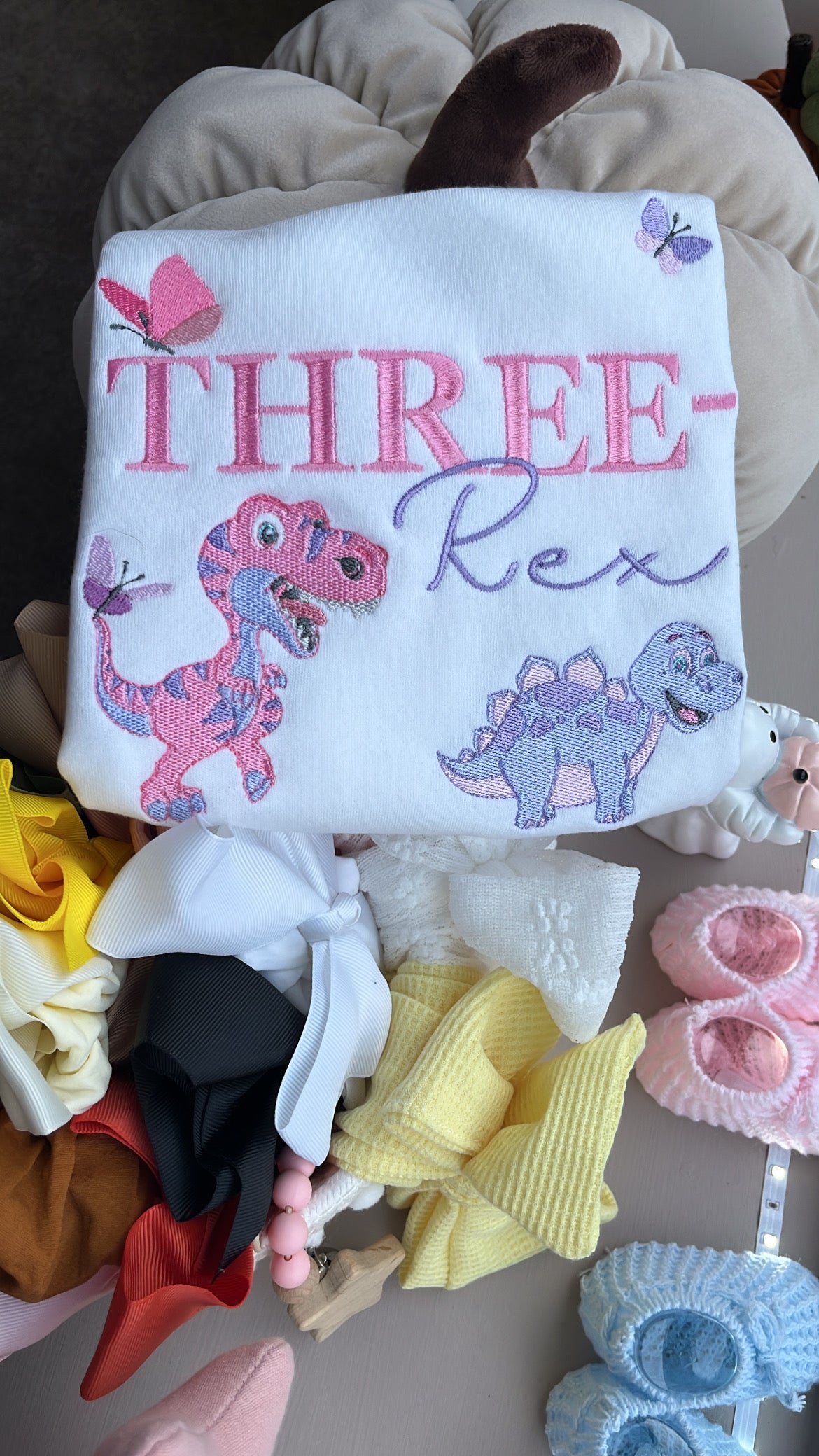 Three-Rex - Birthday T-Shirt