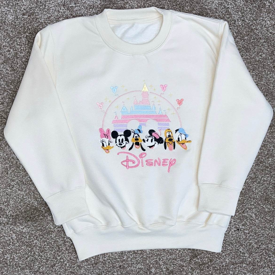 Disney Trip Embroidered Sweatshirt