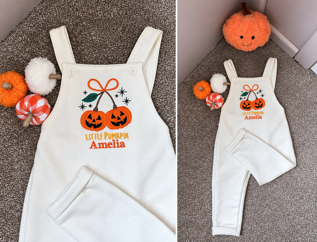 Little Pumpkin Dungarees